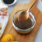 balsamic maple vinaigraitte vinagrete de mel e vinagre balsâmico